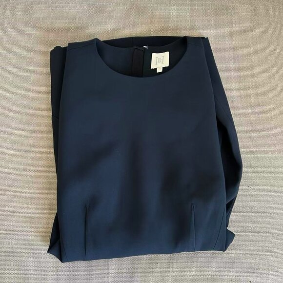 Elegant Black Long-Sleeve Mini Dress - Picture 7 of 13